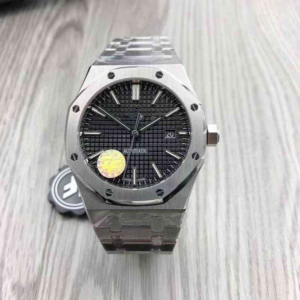 roya1 0ak 15400 men s mechanical watch three needle steel band jf zf various quality business style watches, Slivery;brown
roya1 0ak 15400 men s mechanical watch three needle steel band jf zf various quality business style watches, Slivery;brown