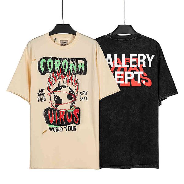 designer galleryes fashion casual t shirts flame ball glitter powder high street summer hole washing old short sleeve loose version men', White;black
designer galleryes fashion casual t shirts flame ball glitter powder high street summer hole washing old short sleeve loose version men', White;black