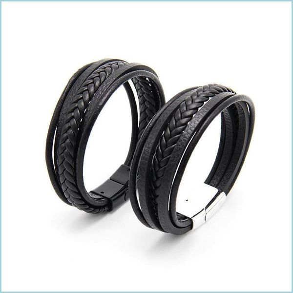 cuff woven retro bohemian style layered leather cuff magnetic snap bracelet jewelry drop delivery 2021 bracelets yummyjewelry dhq7k, White
cuff woven retro bohemian style layered leather cuff magnetic snap bracelet jewelry drop delivery 2021 bracelets yummyjewelry dhq7k, White