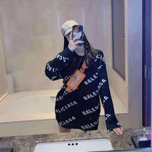 designer sweater men women baleciga senior classic leisure multicolor autumn winter new fashion paris letter jacquard loose round neck, White;black
designer sweater men women baleciga senior classic leisure multicolor autumn winter new fashion paris letter jacquard loose round neck, White;black
