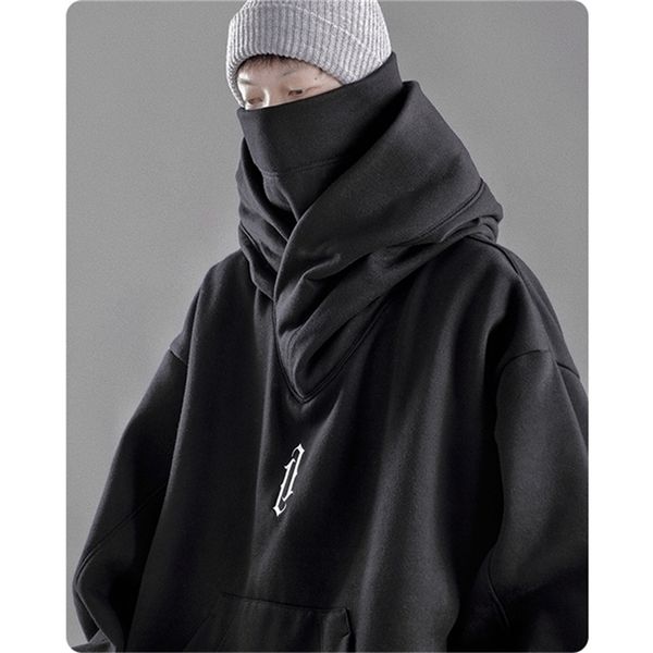 men's hoodies sweatshirts autumn winter high collar hoodie loose comfortable clothes harajuku hiphop streetwear fleece hooded oversize, Black
men's hoodies sweatshirts autumn winter high collar hoodie loose comfortable clothes harajuku hiphop streetwear fleece hooded oversize, Black