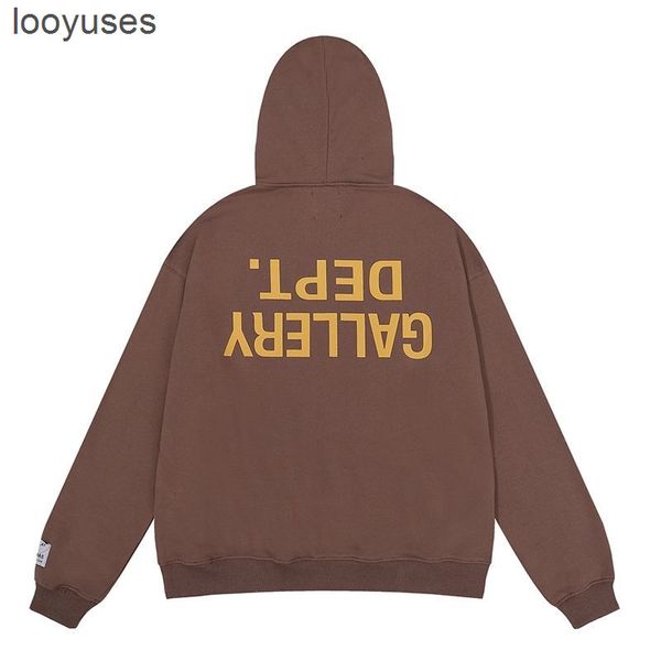 sweaters fashion hoodies designer long galleryss streetwear dept inverted printed pure cotton hoodie men's women's loose sleeve ot, Black
sweaters fashion hoodies designer long galleryss streetwear dept inverted printed pure cotton hoodie men's women's loose sleeve ot, Black