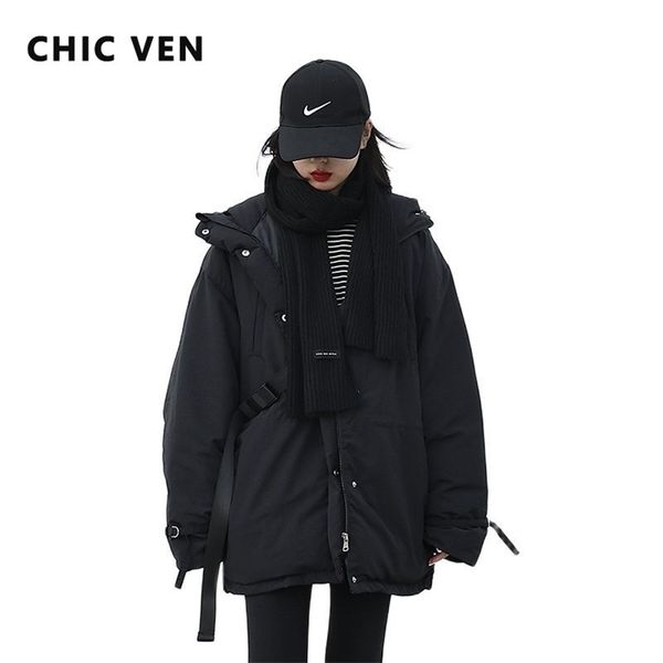 womens down parkas chic ven korean womens thickened cotton jacket casual loose hooded coat drawstring women bread jacket female parkas winte, Black
womens down parkas chic ven korean womens thickened cotton jacket casual loose hooded coat drawstring women bread jacket female parkas winte, Black