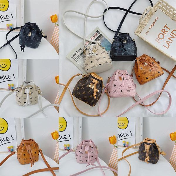 5colors baby girls pu leather single shoulder handbags children letters print designer drawstring bucket bag fashion cute kids crossbod273u, Black
5colors baby girls pu leather single shoulder handbags children letters print designer drawstring bucket bag fashion cute kids crossbod273u, Black