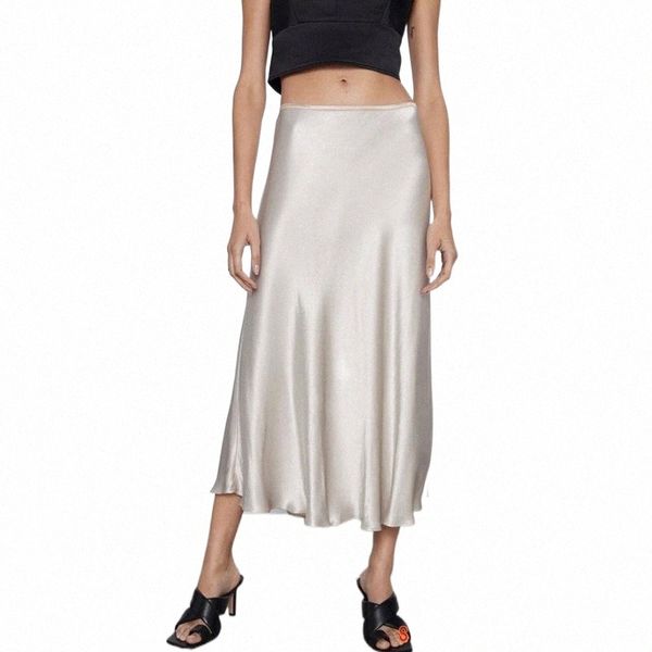 skirts women's gold silver silk satin skirt 2022 vintage korean style long high waist midi for women a-line elegant summer v5k4#, Black
skirts women's gold silver silk satin skirt 2022 vintage korean style long high waist midi for women a-line elegant summer v5k4#, Black