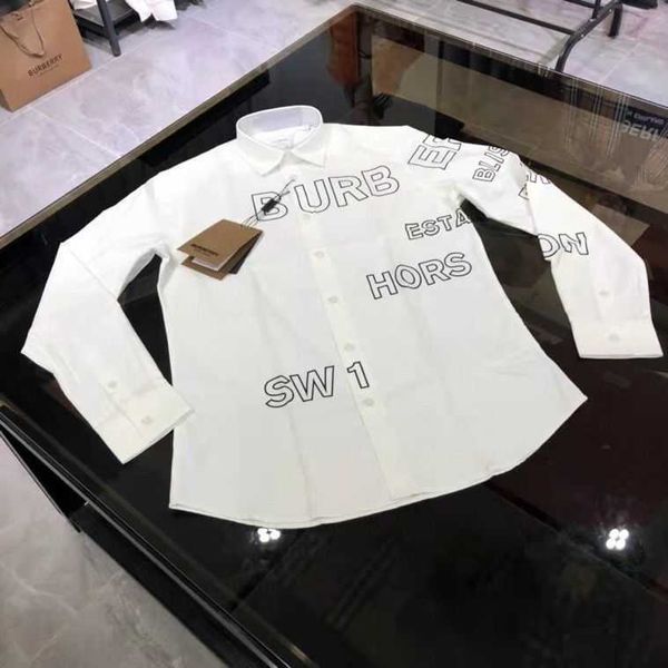 the new letter printed shirt in autumn is casual loose and versatile for men women. the long sleeves ame lovers, White;black
the new letter printed shirt in autumn is casual loose and versatile for men women. the long sleeves ame lovers, White;black