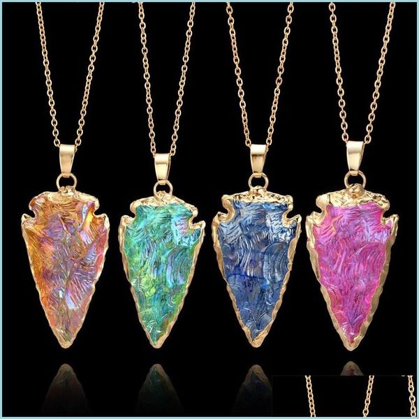 pendant necklaces fashion colorf natural stone necklaces healing crystal quartz druzy pendant gold chains for women jewelry gift c3 d dhesl, Silver
pendant necklaces fashion colorf natural stone necklaces healing crystal quartz druzy pendant gold chains for women jewelry gift c3 d dhesl, Silver