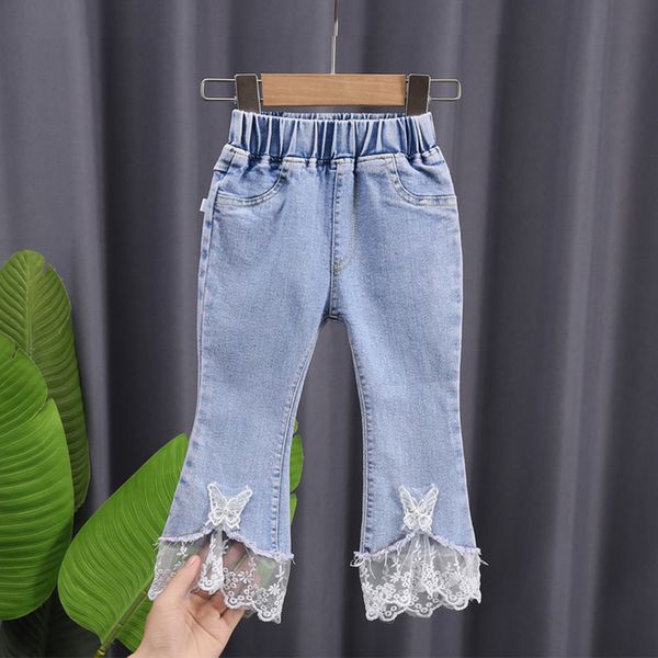 jeans for girls lace floral casual style kids spring autumn clothes 220919, Blue
jeans for girls lace floral casual style kids spring autumn clothes 220919, Blue