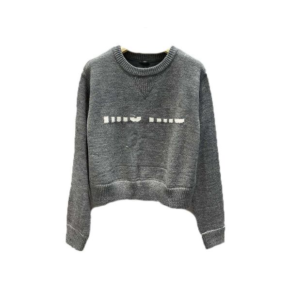 908 l 2022 milan runway autumn women's sweater brand same style long sleeve crew neck pullover womens xinyi, White;black
908 l 2022 milan runway autumn women's sweater brand same style long sleeve crew neck pullover womens xinyi, White;black
