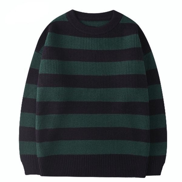 men's sweaters korean knitted sweater men women harajuku casual cotton pullover winter oversized sweaters for men striped street wear 2, White;black
men's sweaters korean knitted sweater men women harajuku casual cotton pullover winter oversized sweaters for men striped street wear 2, White;black