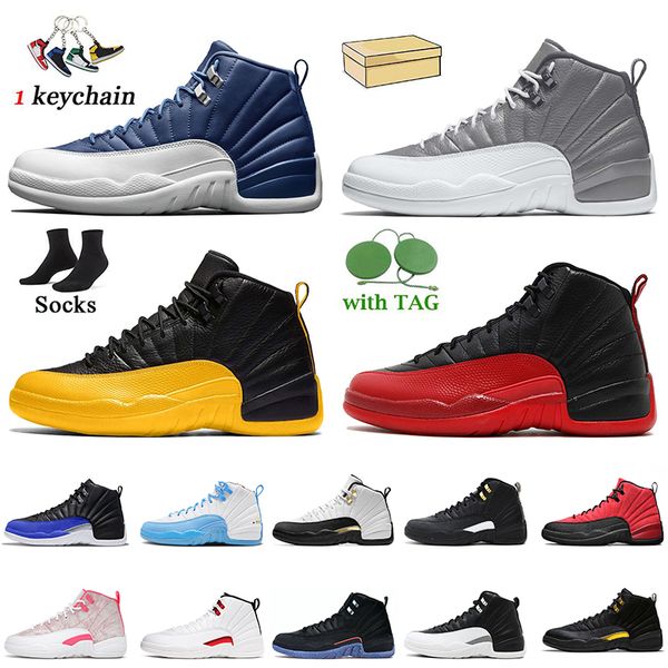 2022 fashion women mens 12 basketball shoes with box jumpman 12s stealth university gold reverse flu game hyper royal bulls black taxi train
2022 fashion women mens 12 basketball shoes with box jumpman 12s stealth university gold reverse flu game hyper royal bulls black taxi train