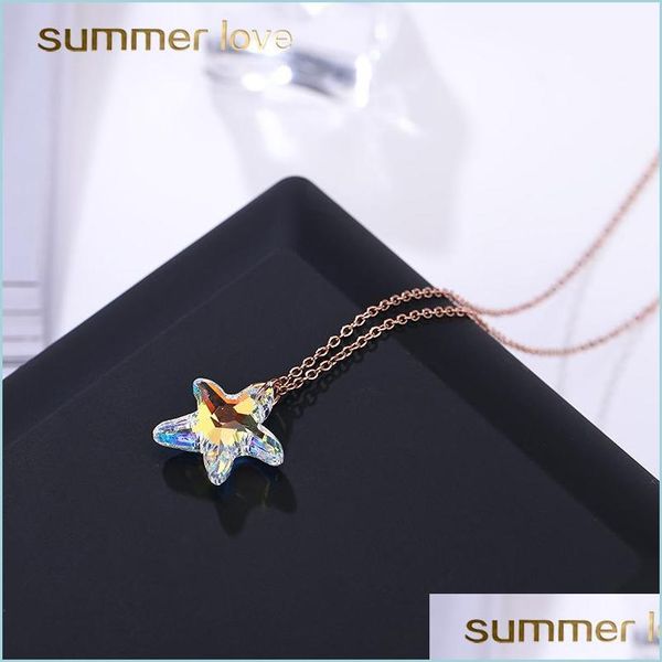 pendant necklaces new titanium steel lucky star pendant necklace for women girlfriend sparkling crystals jewelry birthday gi lulubaby dhxgt, Silver
pendant necklaces new titanium steel lucky star pendant necklace for women girlfriend sparkling crystals jewelry birthday gi lulubaby dhxgt, Silver