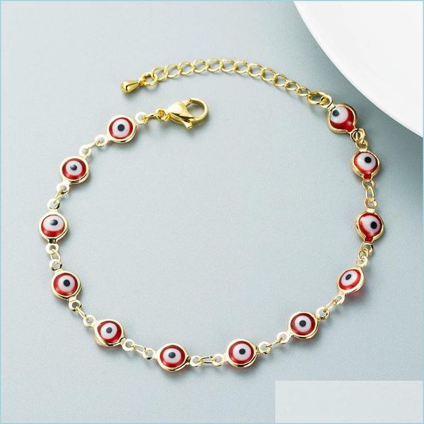 link chain fashion colorf evil eye beaded chain bracelets 18k gold plated jewelry for woman gift drop delivery 2021 yummyjewelry dhdan, Black
link chain fashion colorf evil eye beaded chain bracelets 18k gold plated jewelry for woman gift drop delivery 2021 yummyjewelry dhdan, Black