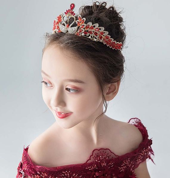 beauty red flower girls' head pieces kids' wedding head piece princess hair wear girl accessories h920075 tiara, White;red
beauty red flower girls' head pieces kids' wedding head piece princess hair wear girl accessories h920075 tiara, White;red