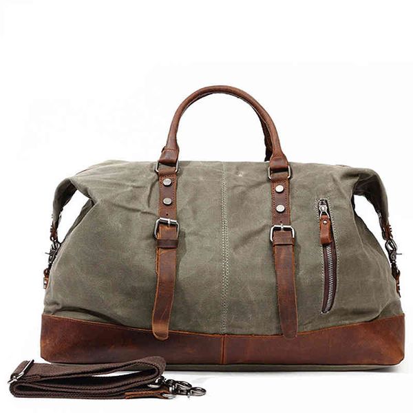 duffel bags classic waxed canvas travel bag solid color outdoor one shoulder luggage bag storage bag wear-resistant with crazy horse skin 22
duffel bags classic waxed canvas travel bag solid color outdoor one shoulder luggage bag storage bag wear-resistant with crazy horse skin 22