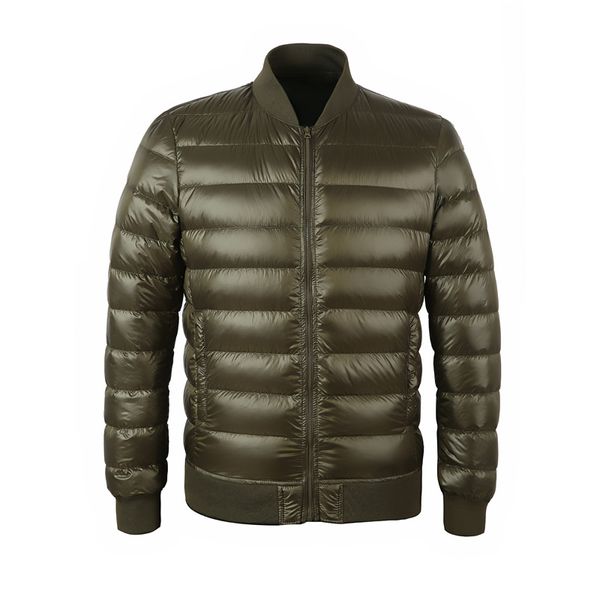 mens winter down jacket short baseball collar young and middle-aged large size version of the casual light jackets trend coats, Black
mens winter down jacket short baseball collar young and middle-aged large size version of the casual light jackets trend coats, Black