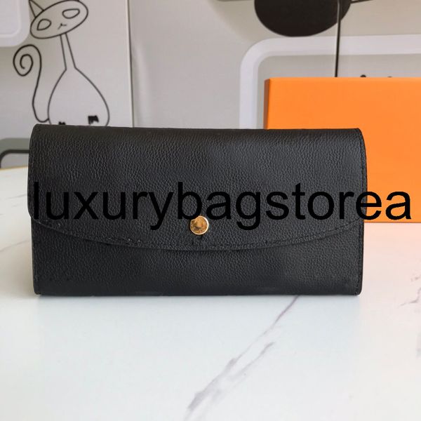 luxurys designers perforated embossed wallet woman fashion clutch purses emilie long card holder purse with box dust bag, Red;black
luxurys designers perforated embossed wallet woman fashion clutch purses emilie long card holder purse with box dust bag, Red;black
