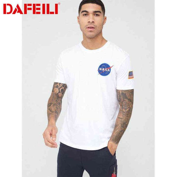 men's t-shirts co astronaut short sleeved printed wear men's street loose, White;black
men's t-shirts co astronaut short sleeved printed wear men's street loose, White;black