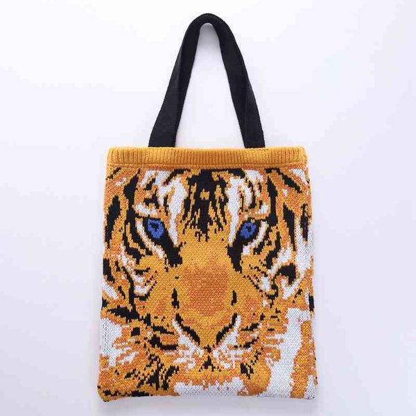 shoulder bags casual tiger pattern knitting tote bag faux woolen women woven lady handbags crochet large capacity shopper purses 220920
shoulder bags casual tiger pattern knitting tote bag faux woolen women woven lady handbags crochet large capacity shopper purses 220920