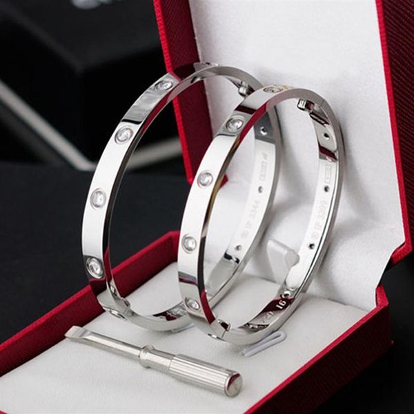 2022 nail screw charm bracelets design women love bangle men luxury designer jewelry stainless steel lovers gift silver rose gold diamo275q, Black
2022 nail screw charm bracelets design women love bangle men luxury designer jewelry stainless steel lovers gift silver rose gold diamo275q, Black