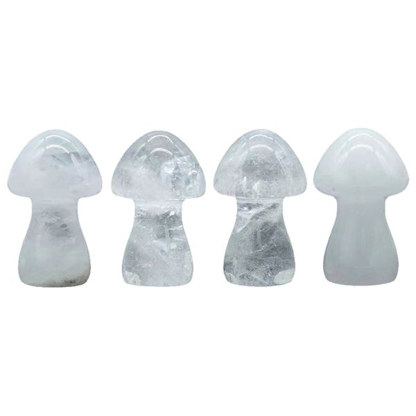 35mm natural hand carving mushroom gemstones and white crystals chakra stones for mushrooms home decorations, Black
35mm natural hand carving mushroom gemstones and white crystals chakra stones for mushrooms home decorations, Black