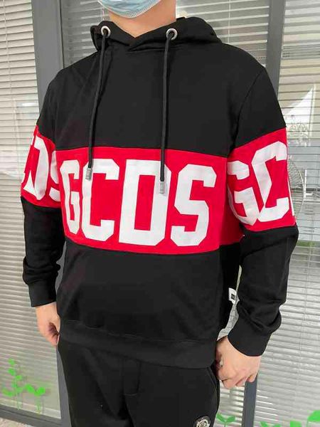 gcds white letter printed red black contrast sweatershirt hooded men's and women's trendy hoodie md
gcds white letter printed red black contrast sweatershirt hooded men's and women's trendy hoodie md