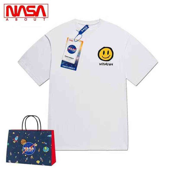 men's t-shirts new summer couple's short sleeve is versatile simple and loose smiling face casual korean fashionable, White;black
men's t-shirts new summer couple's short sleeve is versatile simple and loose smiling face casual korean fashionable, White;black
