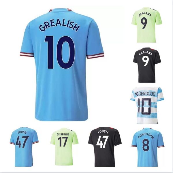 22 23 mans cities haaland grealish soccer jersey sterling ferran de bruyne foden 2022 2023 mahrez g. jesus football shirt men kids agueroooo, Black;yellow
22 23 mans cities haaland grealish soccer jersey sterling ferran de bruyne foden 2022 2023 mahrez g. jesus football shirt men kids agueroooo, Black;yellow