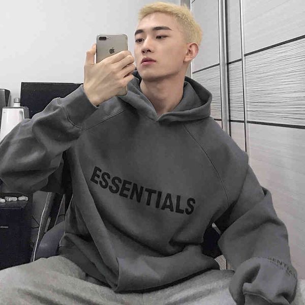 fashion couples essentials hoodies high version hoodie men's spring thin double thread loose autumn coat, Black
fashion couples essentials hoodies high version hoodie men's spring thin double thread loose autumn coat, Black