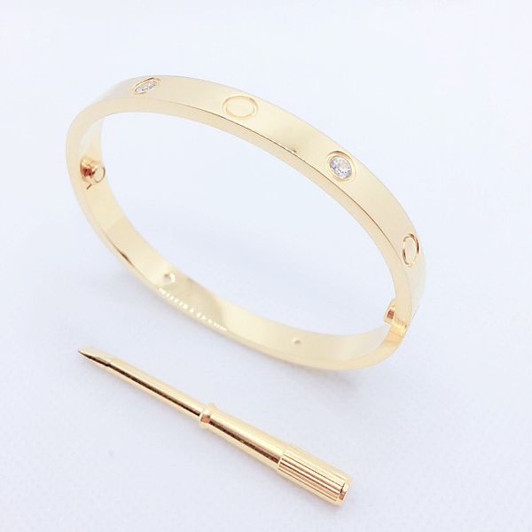 luxury fashion ladies bracelet screwdriver bangles men and women valentine's day 18k gold diamond jewelry factory wholesale retail, Black
luxury fashion ladies bracelet screwdriver bangles men and women valentine's day 18k gold diamond jewelry factory wholesale retail, Black
