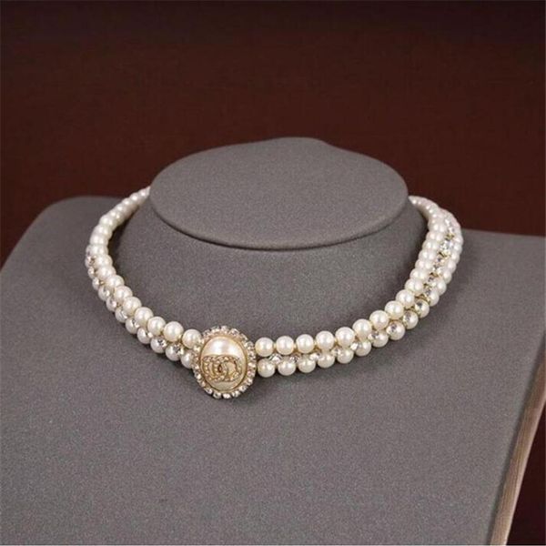 2022 designs women pearl necklace elegant noble temperament necklace double layer feeling inlaid diamond bracelet236i, Silver
2022 designs women pearl necklace elegant noble temperament necklace double layer feeling inlaid diamond bracelet236i, Silver