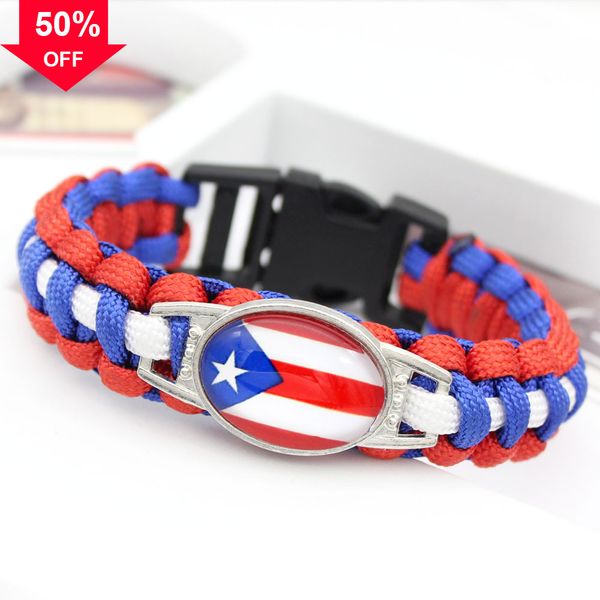 designer bracelets latest world cup flag umbrella rope woven outdoor life-saving wholale jewelry boy gift, Black
designer bracelets latest world cup flag umbrella rope woven outdoor life-saving wholale jewelry boy gift, Black