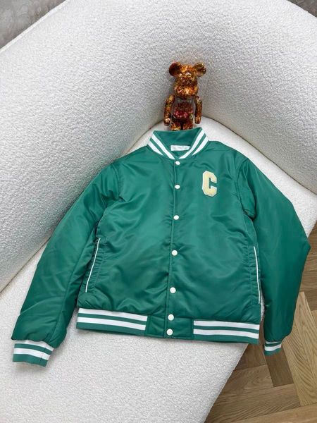 2022 vingtage casual baseball jacket men and women europe style match color luxury designer clothing outwear silk satin fabric green cel, Black;brown
2022 vingtage casual baseball jacket men and women europe style match color luxury designer clothing outwear silk satin fabric green cel, Black;brown