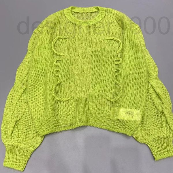 women's knits & tees designer mohair knitted round neck letter hollow long sleeve early autumn women's sweater loose lazy wind 202, White
women's knits & tees designer mohair knitted round neck letter hollow long sleeve early autumn women's sweater loose lazy wind 202, White