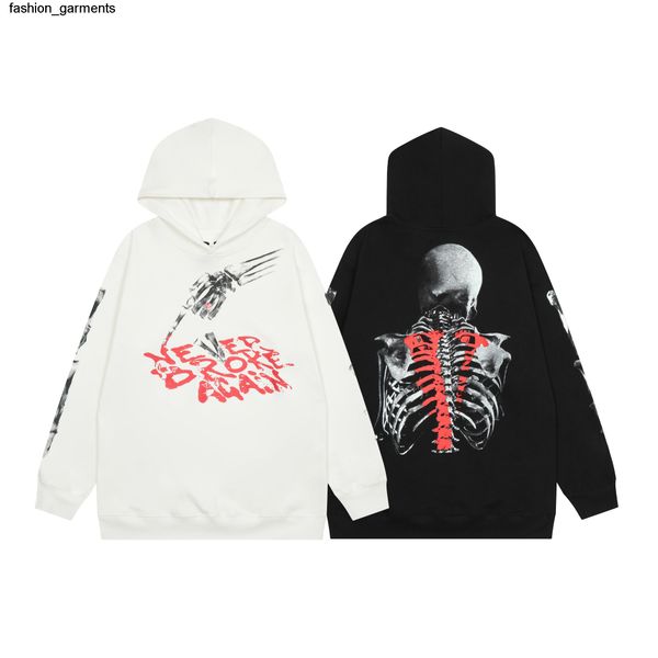 men's hoodies sweatshirts chaopai vloness skeleton printed hoodie for men and women big v high street hip hop hoodie, Black
men's hoodies sweatshirts chaopai vloness skeleton printed hoodie for men and women big v high street hip hop hoodie, Black