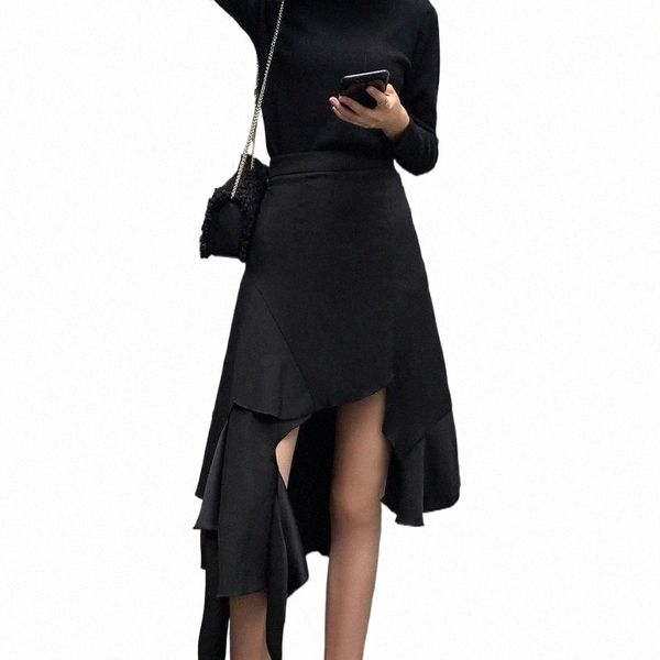 korean elegant ol all-match skirts for women solid chic bottoms 2022 women's summer high waist irregular black fishtail skirt k3as#
korean elegant ol all-match skirts for women solid chic bottoms 2022 women's summer high waist irregular black fishtail skirt k3as#