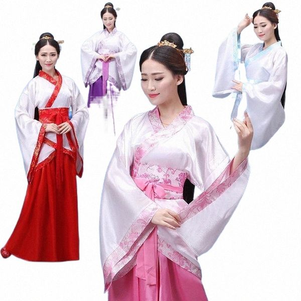 

halloween womens costumes modern hanfu cosplay suit women dress antique style costume chinese clothing han dynasty casual dresses g9y3#, Black;gray