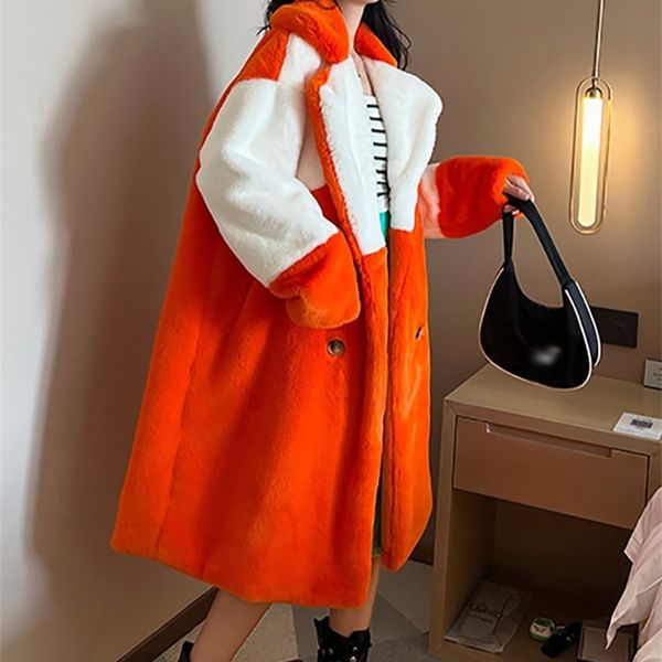 womens fur faux fur women winter warm faux fur coat thick women patchwork long coat turn down collar women warm coat casaco feminino 220920, Black
womens fur faux fur women winter warm faux fur coat thick women patchwork long coat turn down collar women warm coat casaco feminino 220920, Black