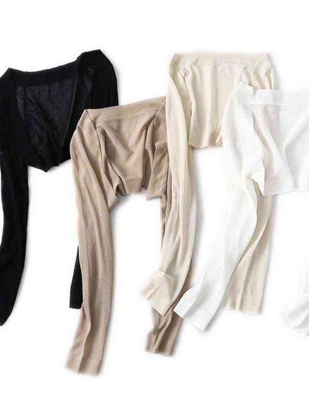 women's sweaters fashion new shrugs women solid elegant breathable sunshade leisure vests korean style female allematch shawl mujer j2, White;black
women's sweaters fashion new shrugs women solid elegant breathable sunshade leisure vests korean style female allematch shawl mujer j2, White;black