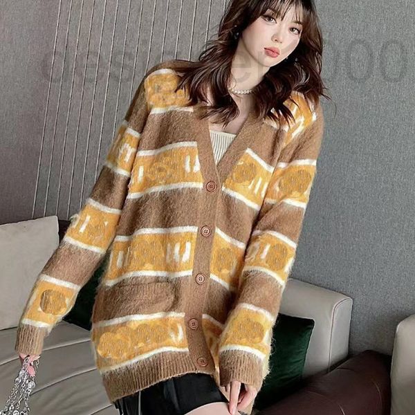 women's knits & tees designer miu miao knitted v-neck letter stripe lazy loose cardigan women's coat autumn winter 2022 new sweate, White
women's knits & tees designer miu miao knitted v-neck letter stripe lazy loose cardigan women's coat autumn winter 2022 new sweate, White