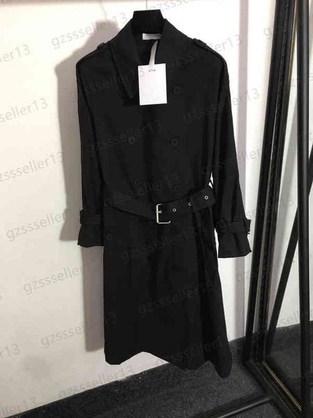 womens trench coat d classic autumn long jacket fashion brand double-breasted belted waist long-sleeved trench coat designer women clothing, Tan;black
womens trench coat d classic autumn long jacket fashion brand double-breasted belted waist long-sleeved trench coat designer women clothing, Tan;black