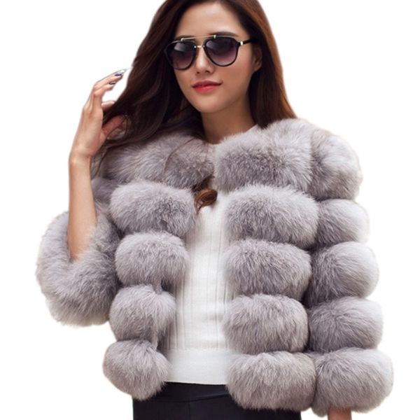 women's fur faux zadorin s-4xl mink coats autumn winter fashion pink faux coat elegant thick warm jackets for 220919, Black
women's fur faux zadorin s-4xl mink coats autumn winter fashion pink faux coat elegant thick warm jackets for 220919, Black