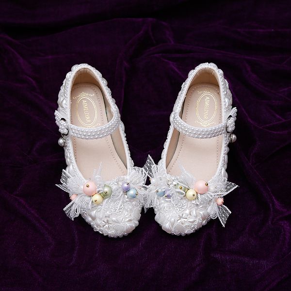 beauty white pearls flower girls' shoes kids' high heel shoes girl's crystals princess shoe kid wedding accessories size 26-3
beauty white pearls flower girls' shoes kids' high heel shoes girl's crystals princess shoe kid wedding accessories size 26-3
