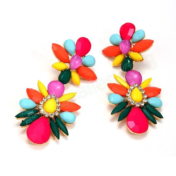 luxury colorful beads dangle earrings for women ethnic statement pendant earrings wedding jewelry accessories, Silver
luxury colorful beads dangle earrings for women ethnic statement pendant earrings wedding jewelry accessories, Silver