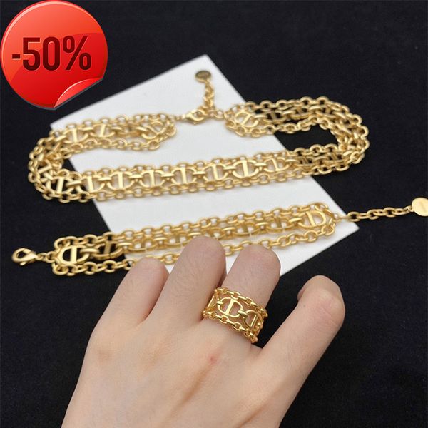 50% off factory clearance sale designer new brand jewelry necklace charm d di letter nose plated red fashion bracelet, Silver
50% off factory clearance sale designer new brand jewelry necklace charm d di letter nose plated red fashion bracelet, Silver