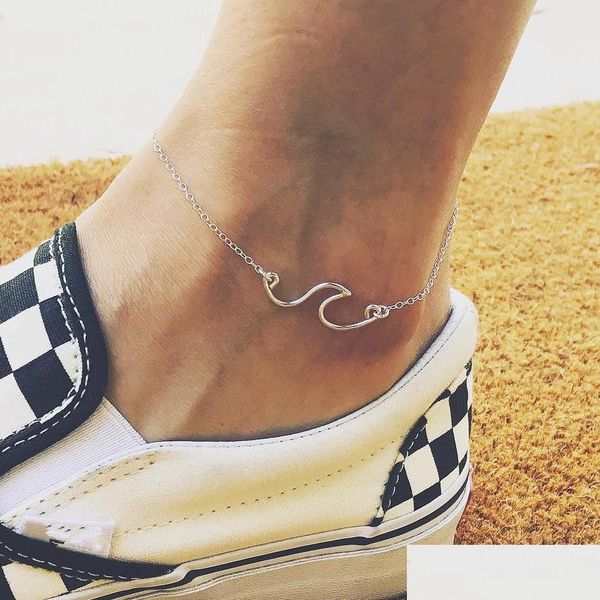 barefoot sandals women fahion sandals link chain anklets bracelets foot jewelry beach wave bohomian barefoot 237 t2 drop delivery 2021 dhk1e, Silver
barefoot sandals women fahion sandals link chain anklets bracelets foot jewelry beach wave bohomian barefoot 237 t2 drop delivery 2021 dhk1e, Silver