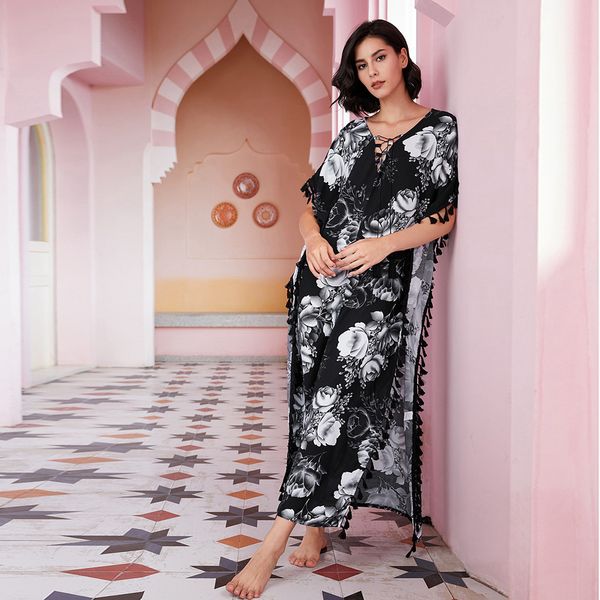 muslim sleepwear casual robe large swing dress dubai middle east robe holiday style home clothes, Black;red
muslim sleepwear casual robe large swing dress dubai middle east robe holiday style home clothes, Black;red