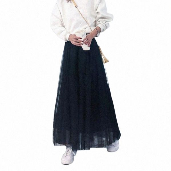 skirts women's solid mesh spring autumn long high waist ladies casual skirt midi elastic pleated for female 2022 42dq#, Black
skirts women's solid mesh spring autumn long high waist ladies casual skirt midi elastic pleated for female 2022 42dq#, Black