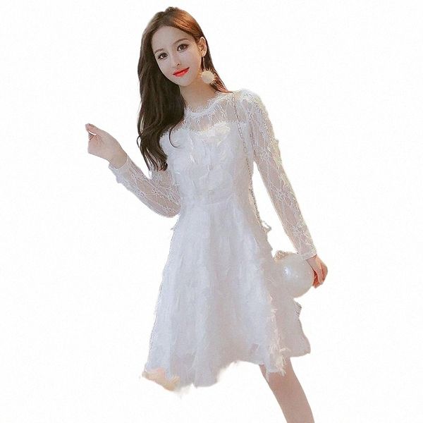 white lace feathers korea plus size midi dress 2022 autumn vintage club solid dresses elegant female runway bodycon vestido casual j1qw#, Black;gray
white lace feathers korea plus size midi dress 2022 autumn vintage club solid dresses elegant female runway bodycon vestido casual j1qw#, Black;gray