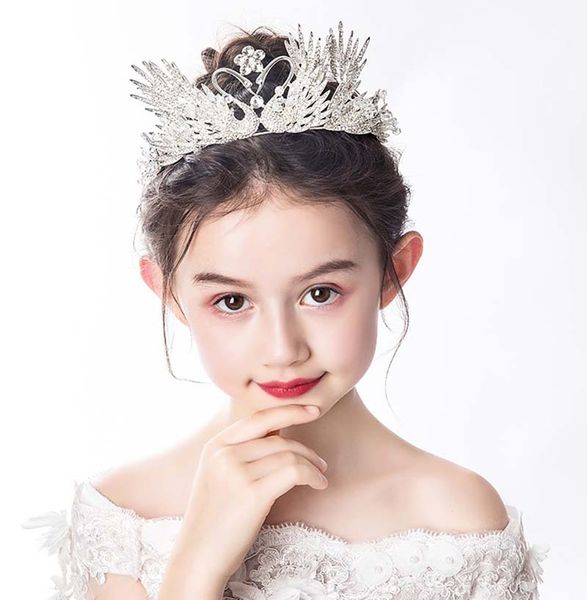 beauty silver swan flower girls' head pieces kids' wedding head piece princess hair wear girl accessories h920076 tiara, White;red
beauty silver swan flower girls' head pieces kids' wedding head piece princess hair wear girl accessories h920076 tiara, White;red